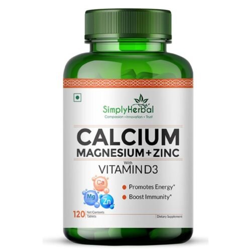 Simply Herbal Calcium Magnesium Zinc Vitamin D3