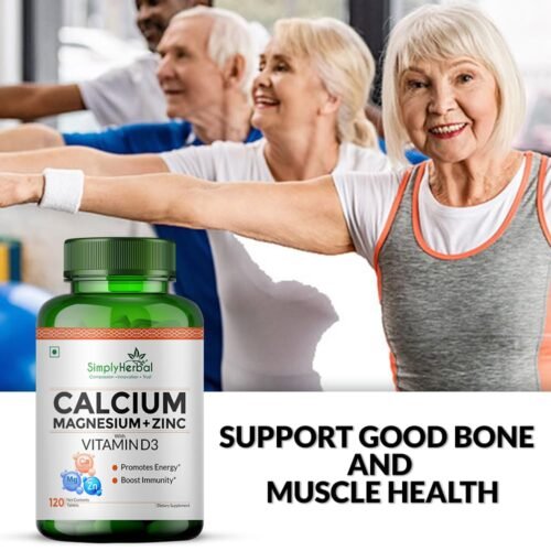 Simply Herbal Calcium Magnesium Zinc Vitamin D3