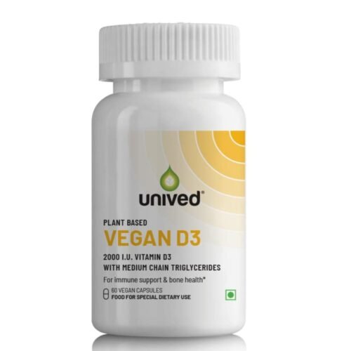 Unived Plant-Based Vegan Vitamin D3 Lichen Triglycerides