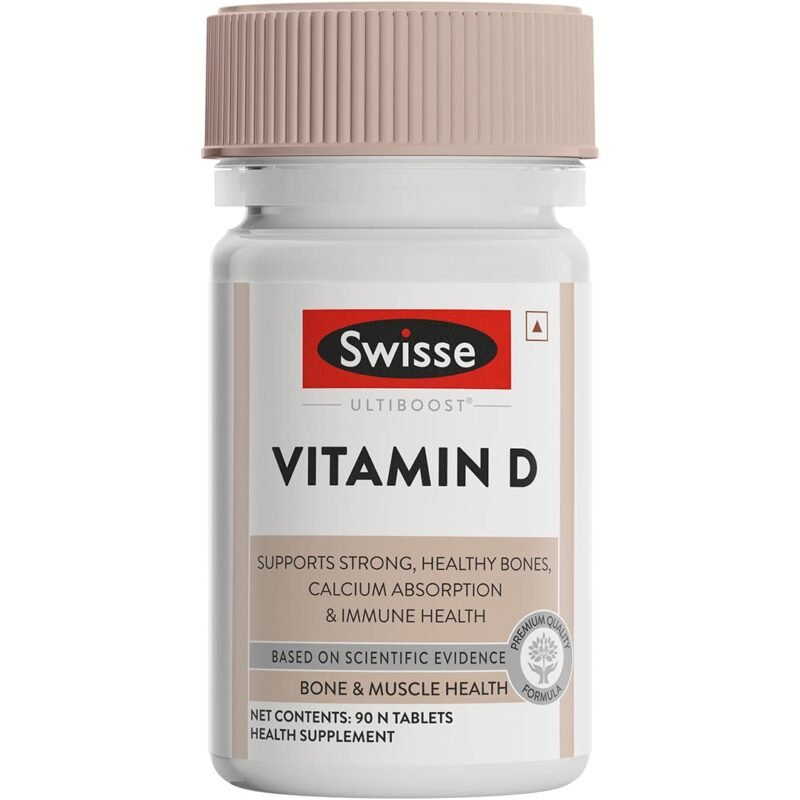 Swisse Vitamin D3 Healthy Bones, Immunity Strong Muscles