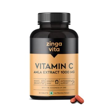 Vitamin C Zingavita Amla Extract Immunity Booster, Antioxidants