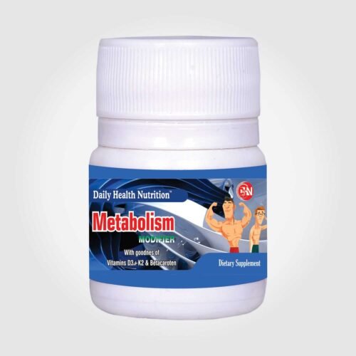 Daily Health Nutrition Metabolic Modifier Vitamins D3+K2 Betacaroten Men Women