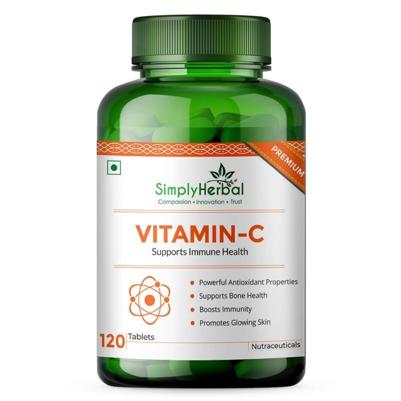 Simply Herbal Vitamin C Tablets Immune Health men wowen
