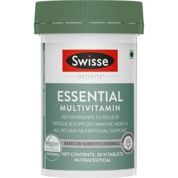 Swisse Essential Multivitamin For Men & Women, 30 Tablets Biotin & Minerals - Australia's No. 1 Multivitamin Brand