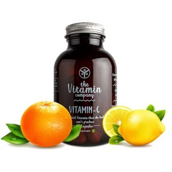 The Vitamin Company Vitamin C Boosts Immunity Promotes skin health Potent Anti-Oxidants
