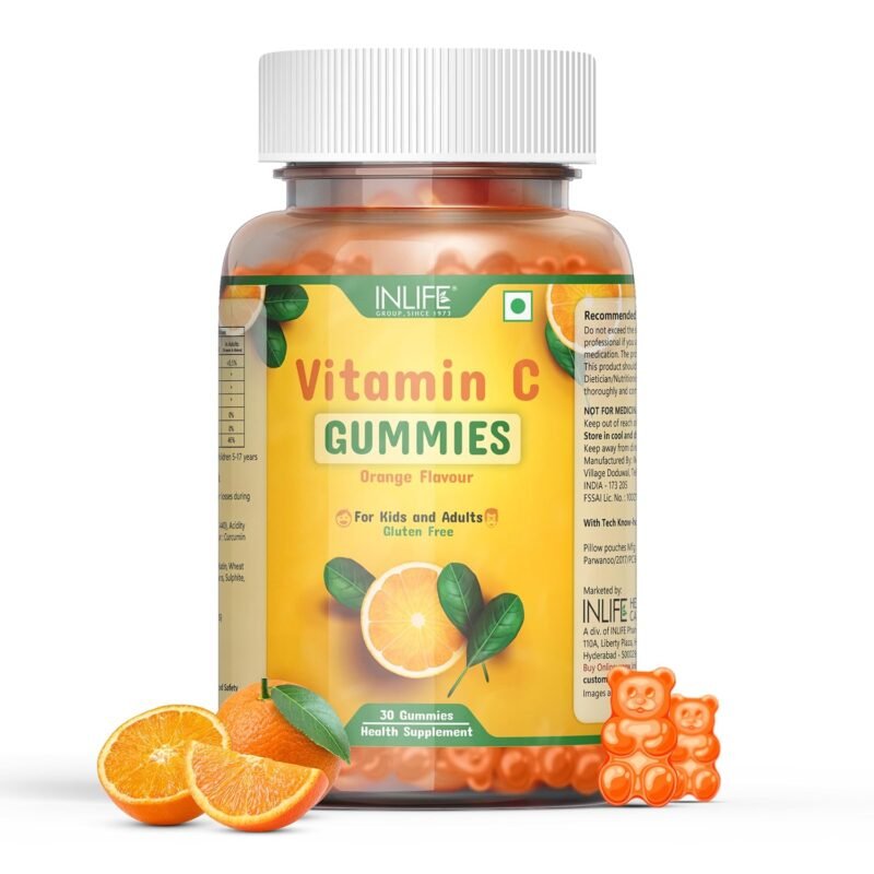Inlife Vitamin C Gummies Kids Children Junior