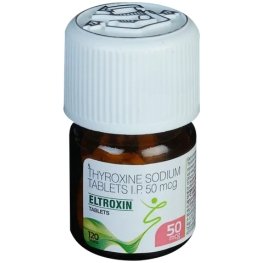 Eltroxin 50 mcg bottle of 120 tablets