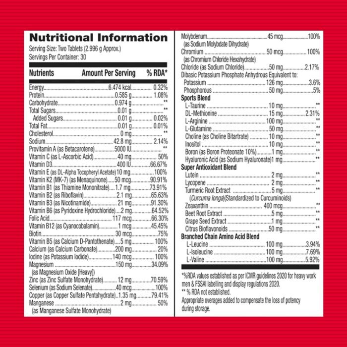 GNC Mega Men Sport Multivitamin for Men 60 Tablets 43 Premium Ingredients Boosts Muscle Performance Antioxidant Rich Supports Prostate Health Protects Heart & Vision Formulated In USA