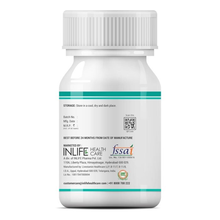 INLIFE Multivitamin for Men with Biotin Ginseng Ashwagandha Zinc Magnesium Vitamin D3 B12 & Minerals Amino Acids Antioxidants Daily Formula Supplement