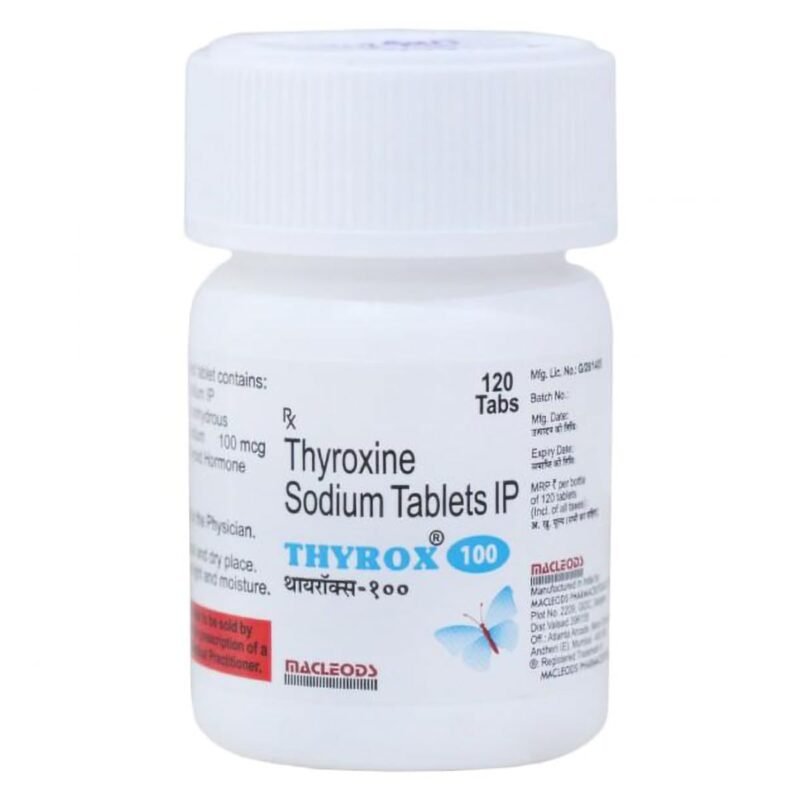 Thyrox 100 mcg tablets for Hypothyroidism
