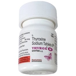 Thyrox 88 mcg bottle of 120 tablets