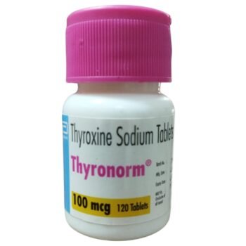 Thyronom 100mcg bottle of 120 tablets