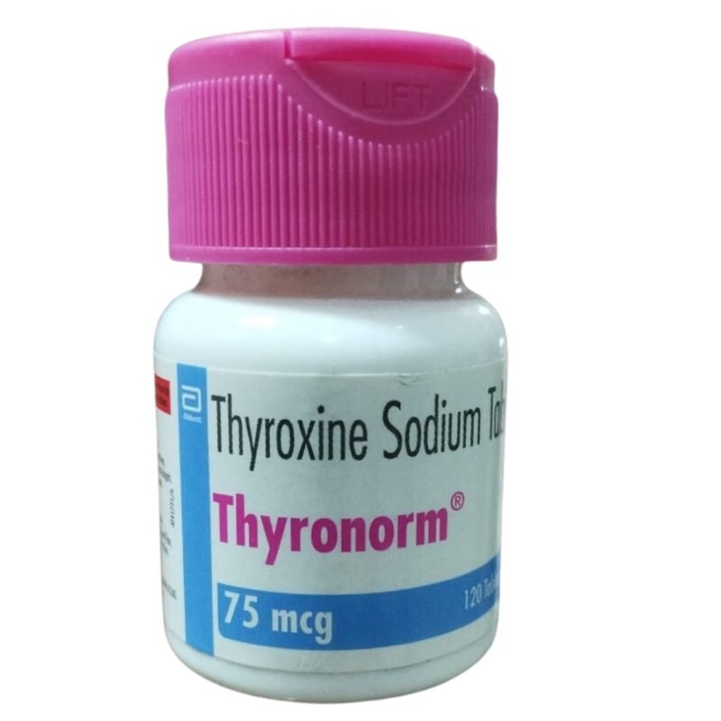 Thyronom 75mcg bottle of 120 tablets