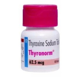 Thyronom 62.5mcg bottle of 120 tablets
