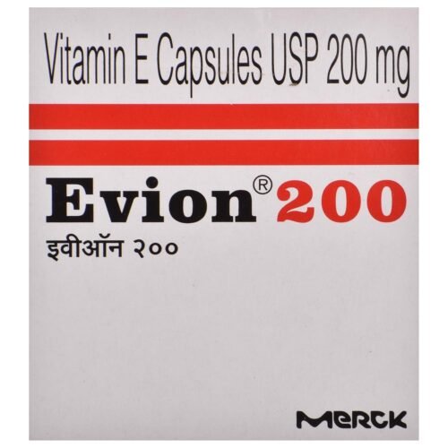 Evion 200 Stripe of 10 Capsules