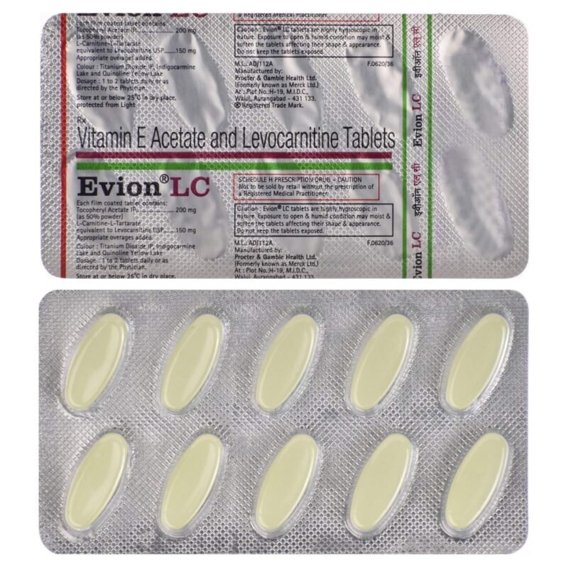 Evion LC Strip of 10 Tablets