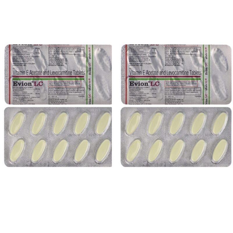 Evion LC Strip of 10 Tablets Pack of 2