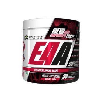 DC DOCTORS CHOICE EAA (Essential Amino Acids) BCAA for Intra-WorkoutPost Workout 300grams (Blueberry- 30 Servings), Powder