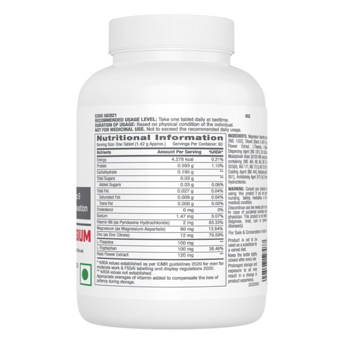 GNC Pro Performance Zinc Magnesium Amino Complex 60 Tablets-1