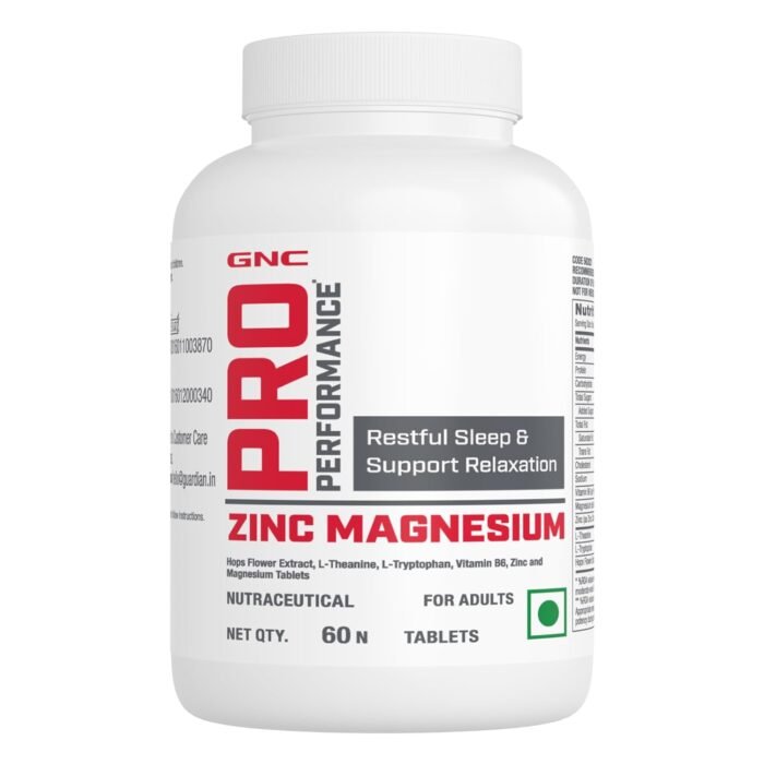 GNC Pro Performance Zinc Magnesium Amino Complex 60 Tablets-1