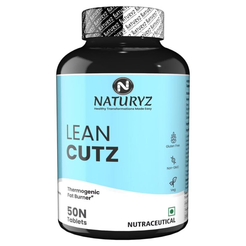 Naturyz Lean Cutz Thermogenic Fat Burner For Men & Women With Acetyl L Carnitine,Green Tea Extract,Garcinia Cambogia,Green Coffee,Caffeine -1