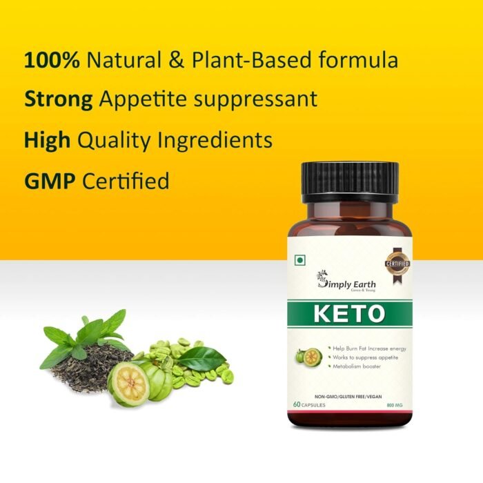 Simply Earth Natural Keto Weight Management Supplement, Belly Fat Burner for Men and Women