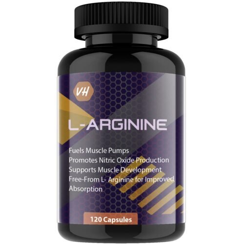 Vitaminhaat L - Arginine Amino Acids 1000mg Capsules (Per Serving) 120 Veg Capsules 110 Gram Pack Of 1