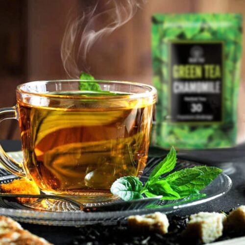 BLUE TEA - Darjeeling Green Tea - 50gm (25 Cups) PRIME SAVING DAY Pure Whole Leaf - Skin Glow - Loose Leaves Green Tea