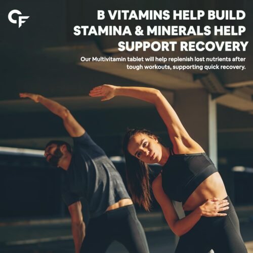 Carbamide Forte Plant Based Multivitamin Tablets (60 Veg Tablets) for Men & Women for Immunity, Energy & Detox with Ingredients1