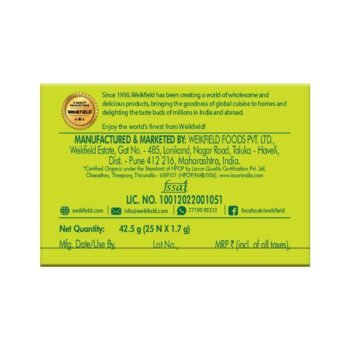 Eco Valley Organic Green Tea - Divine Tulsi Certified Organic Grown In Nilgiris Zero Calories 1