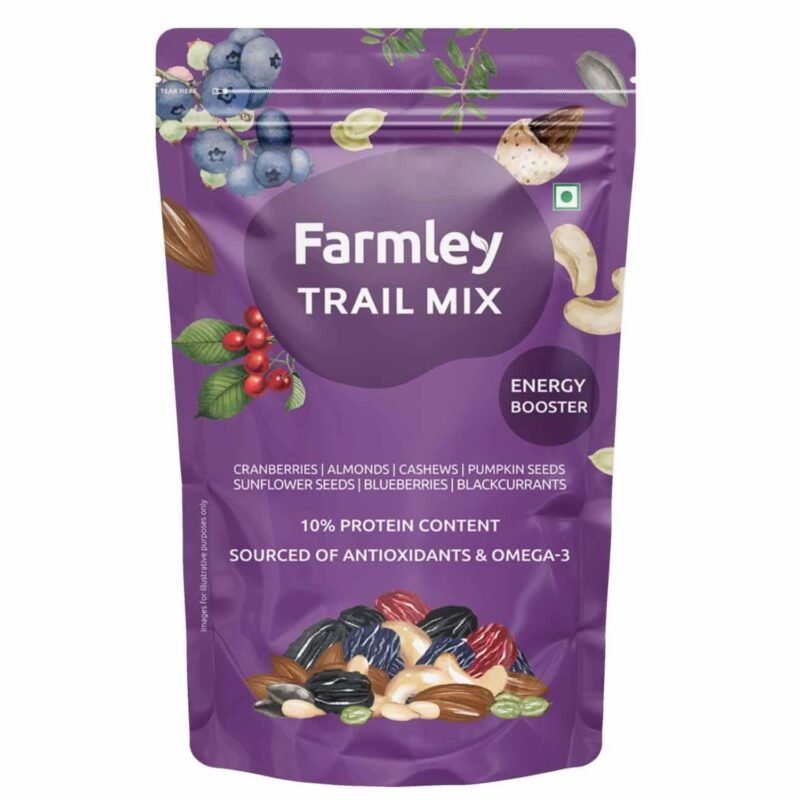 Farmley Premium Trail Mix 160g 7 Superfoods in 1 Mix Contains Almonds, Pumpkin Seeds, Cashew, Sunflower Seeds