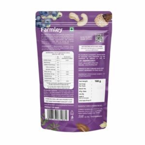 Farmley Premium Trail Mix 160g 7 Superfoods in 1 Mix Contains Almonds, Pumpkin Seeds, Cashew, Sunflower Seeds