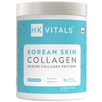 HealthKart HK Vitals Pure Korean Skin Marine Collagen Powder - Type 1 Collagen Supplement for Women & Men