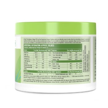 HealthKart HK Vitals Skin Radiance Collagen Powder, 100 g (Mixed Fruit) Vegetarian Collagen Supplements for Women & Men with Biotin, Vitamin C, E, Sodium Hyaluronate, for Healthy Skin, Hair & Nails