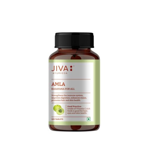 Jiva Amla Tablets 500mg 360 Tablet 100% Pure Herbs Used, Rich In Vitamin C Protects Against Free Radicals Rich In Antioxidants Improves Digestion -8