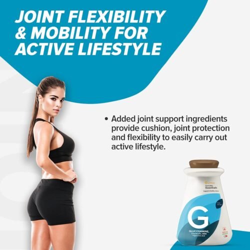 MyFitFuel Joint Support Supplement Glucosamine with Chondroitin sulfate, MSM, Boswelia, Ginger Ext., Joint Care-9