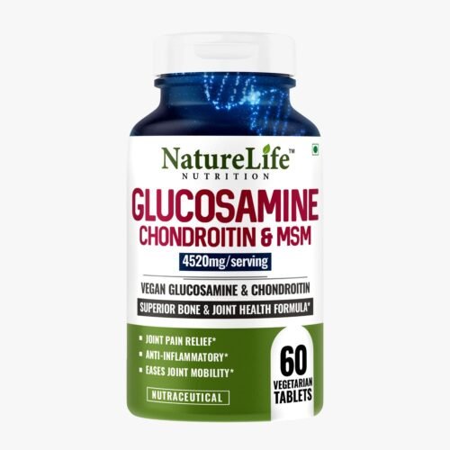 Naturelife Glucosamine Chondroitin MSM with Boswellia Cartilage & Joint Support Supplement