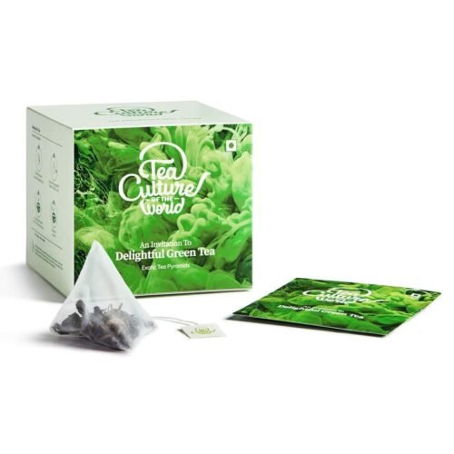 Tea Culture of The World Delightful Green Tea Green Teabags Premium First Quality Green Teabags Himalayan Green Tea Leaves