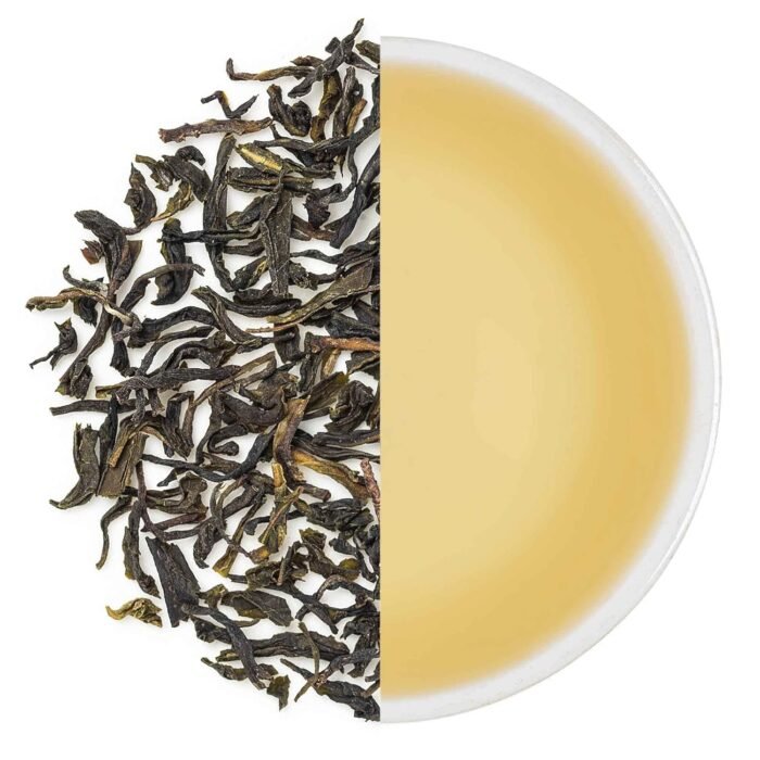 Teabox ORGANIC Darjeeling Green Tea Loose Leaves Made with 100% Whole Leaf, Sourced from Highlands of Darjeeling 0% Bitterness Assured 100G