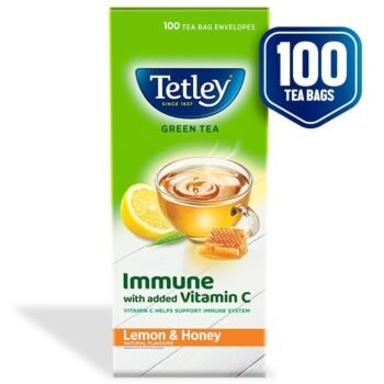 Tetley Green Tea, Lemon And Honey, 100 Tea Bags, 140 Grams-10