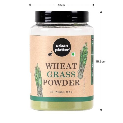 Urban Platter Organic Wheatgrass Powder, 200g [Immunity boosting Superfood Supports healthy metabolism3