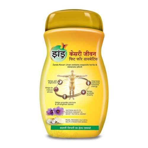 Zandu Kesari Jivan Sugar free Chyawanprash - 900g with Anti Age Action Formula| Clinically Tested Suitable for diabetic | Improves Respiratory & Digestive Health, Builds Energy,Strength & Stamina