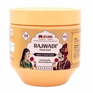 The Unjha Pharmacy Rajwadi Chyawanprash, Boost Immunity and Power 100% Ayurvedic, 1 Kg