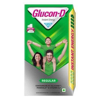 Glucon-D Regular Glucose Powder(1kg, Refill)| For Tasty Glucose Drink| Provides Instant Energy| Vitamin D2 Supports Immunity