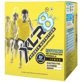 XLR8 Isotonic Re-Hydration Instant Formula Extended Workout Electrolyte Drink - 1 Kg (Lemon)