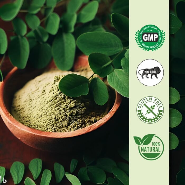 AVG Health Organics Moringa Powder- Healthy Superfood, Naturl Detox, Helps in Weight Loss Drumstick Leaf powder Good for skin and Hair