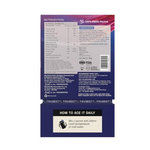 Ace Blend Hydro Hype™ 15 sachets Proven To Increase Energy & Blood Flow Instant Hydration