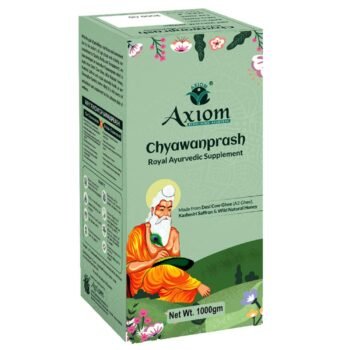 Axiom Royal Ayurvedic Chyawanprash - 1Kg Enriched with Desi Ghee (A2 Ghee), Kashmiri Saffron with 40+ Ayurvedic Herbs