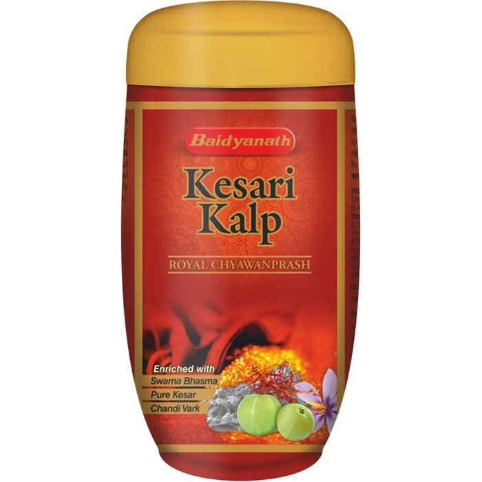 Baidyanath Kesari Kalp Royal Chyawanprash - 1kg - Promotes Vitality, Strength & Stamina