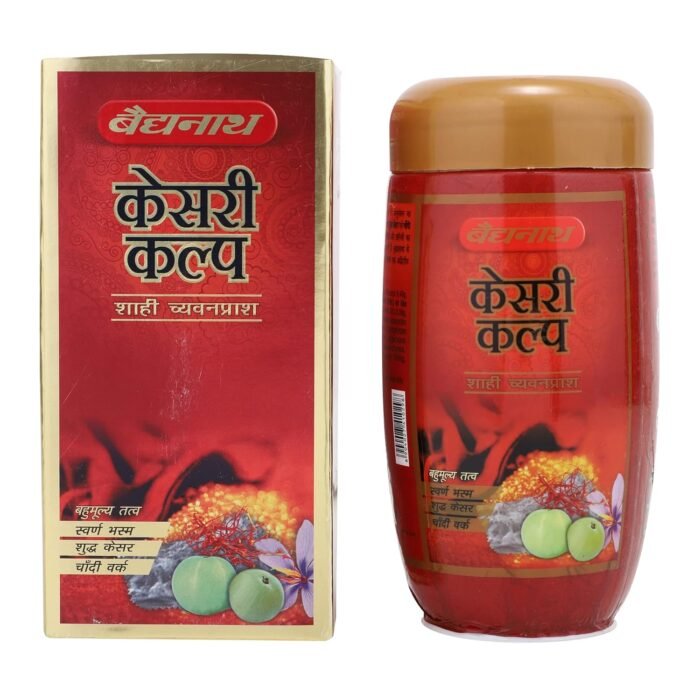 Baidyanath Kesari Kalp Royal Chyawanprash - 1kg - Promotes Vitality, Strength & Stamina